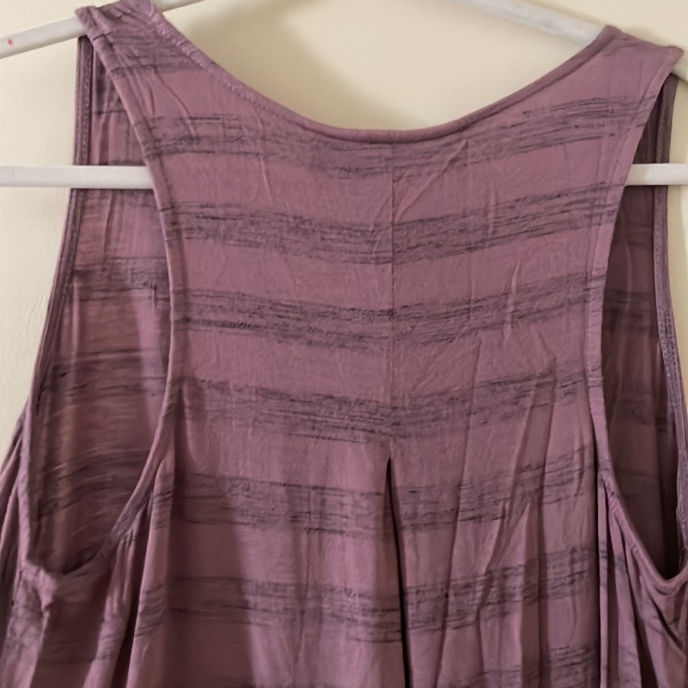 Large Purple Tank Top - Picture 5 of 6